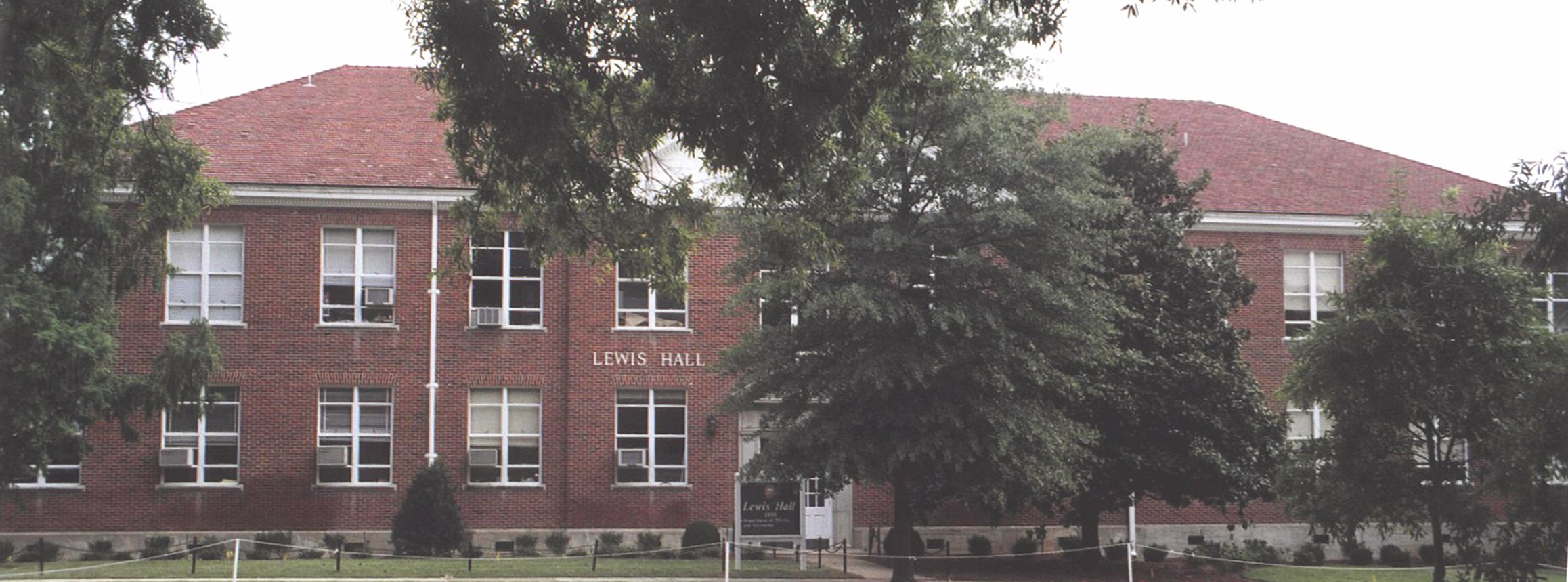 Lewis Hall, north side
