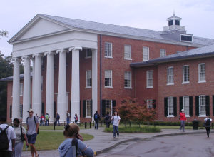 The University of Mississippi Lyceum building.